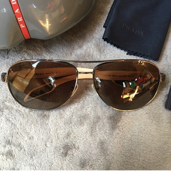 PRADA men’s aviator glasses - Picture 2 of 5